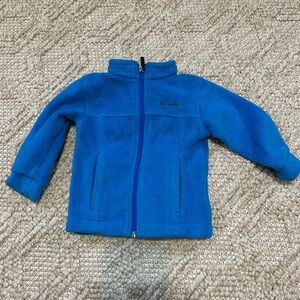 Columbia Vibrant Blue Fleece Outerwear